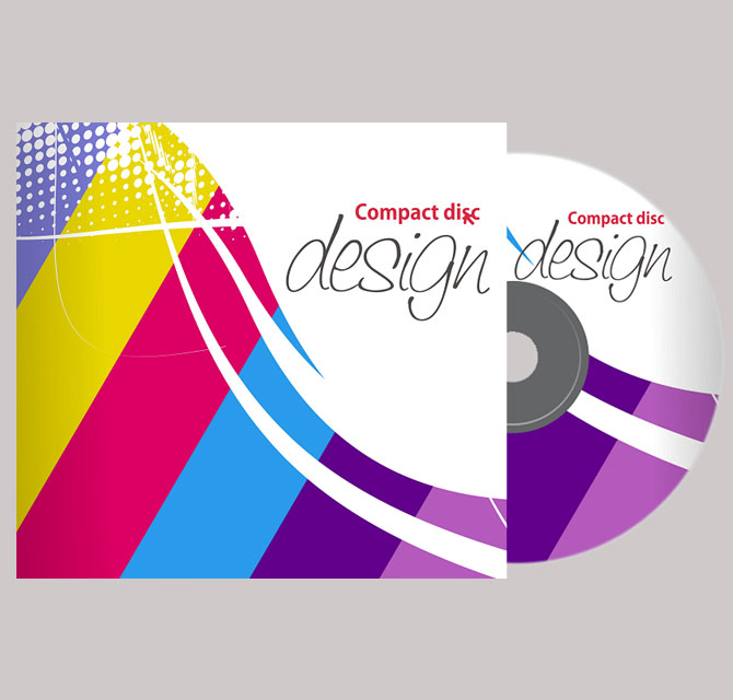Customized CD Cover & Label Printing Multi Color